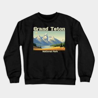 Grand Teton National Park Crewneck Sweatshirt